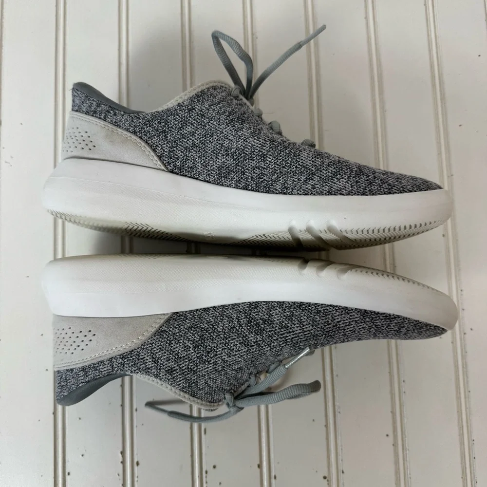Kizik Sneakers Madrid Eco Knit Women's 8 Gray Casual Comfort Walking Stylish - Picture 6 of 10